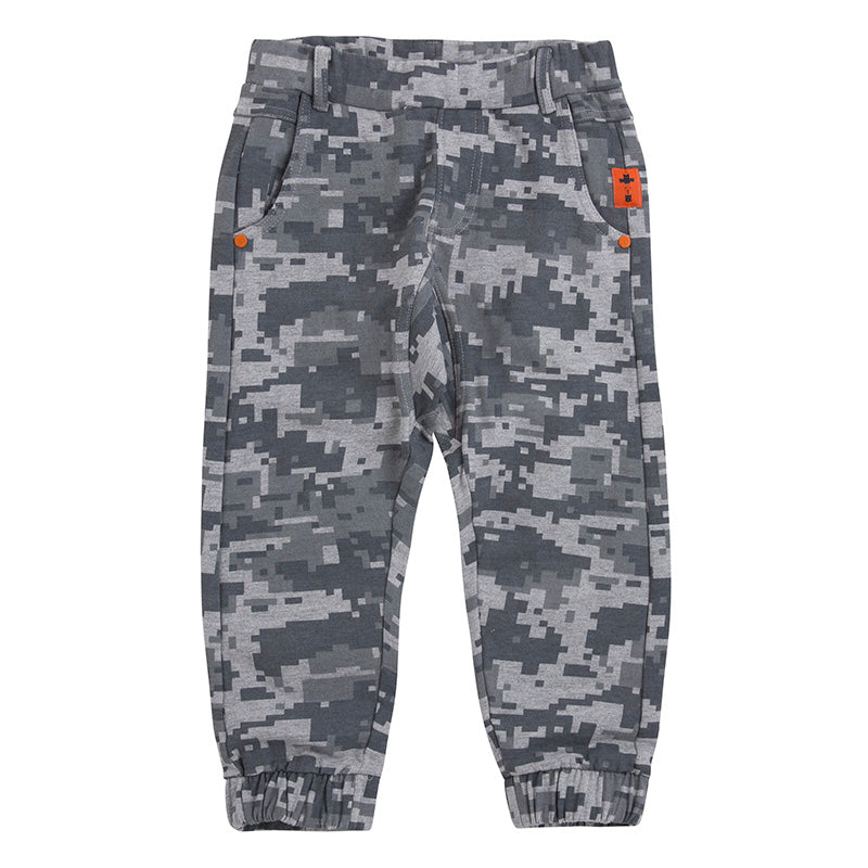 Pantalon de la ligne Vêtements Enfant Canada House en tissu doux avec
  motif camouflage ; modèle...