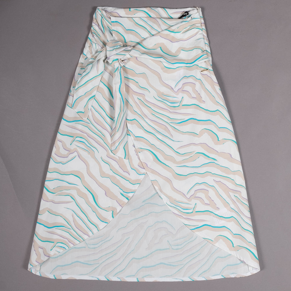 Gonna de la Ligne Vêtements Fille Fracomina, avec fermeture latérale, modèle long avec motif mult...