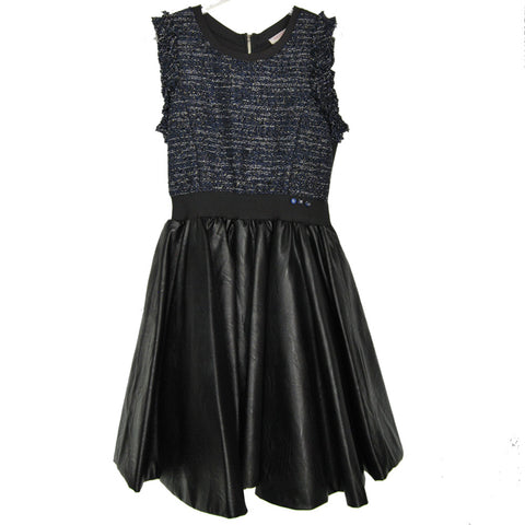 ROBE BLEU NOIR