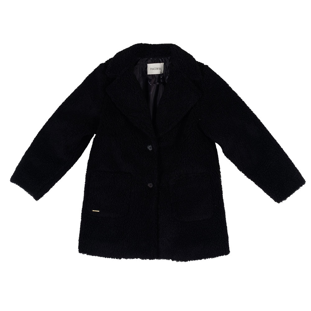 Manteau de la ligne Vêtements Fille Fracomina, avec col tailleur et deux boutons.
Tasconi sur le ...