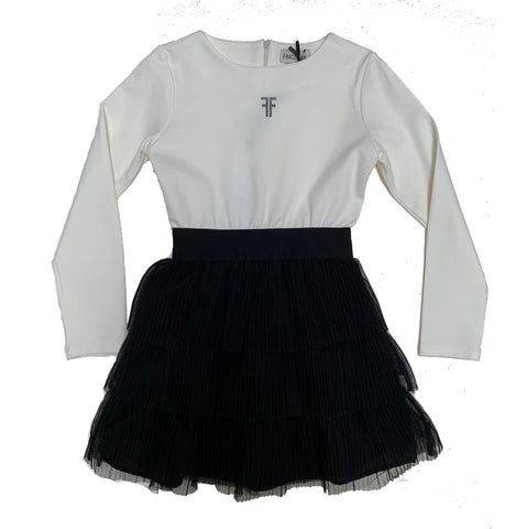 ABITO - FRACOMINA - Sesso: Bambina - Colore: Bianco - Stagione: Autunno-Inverno