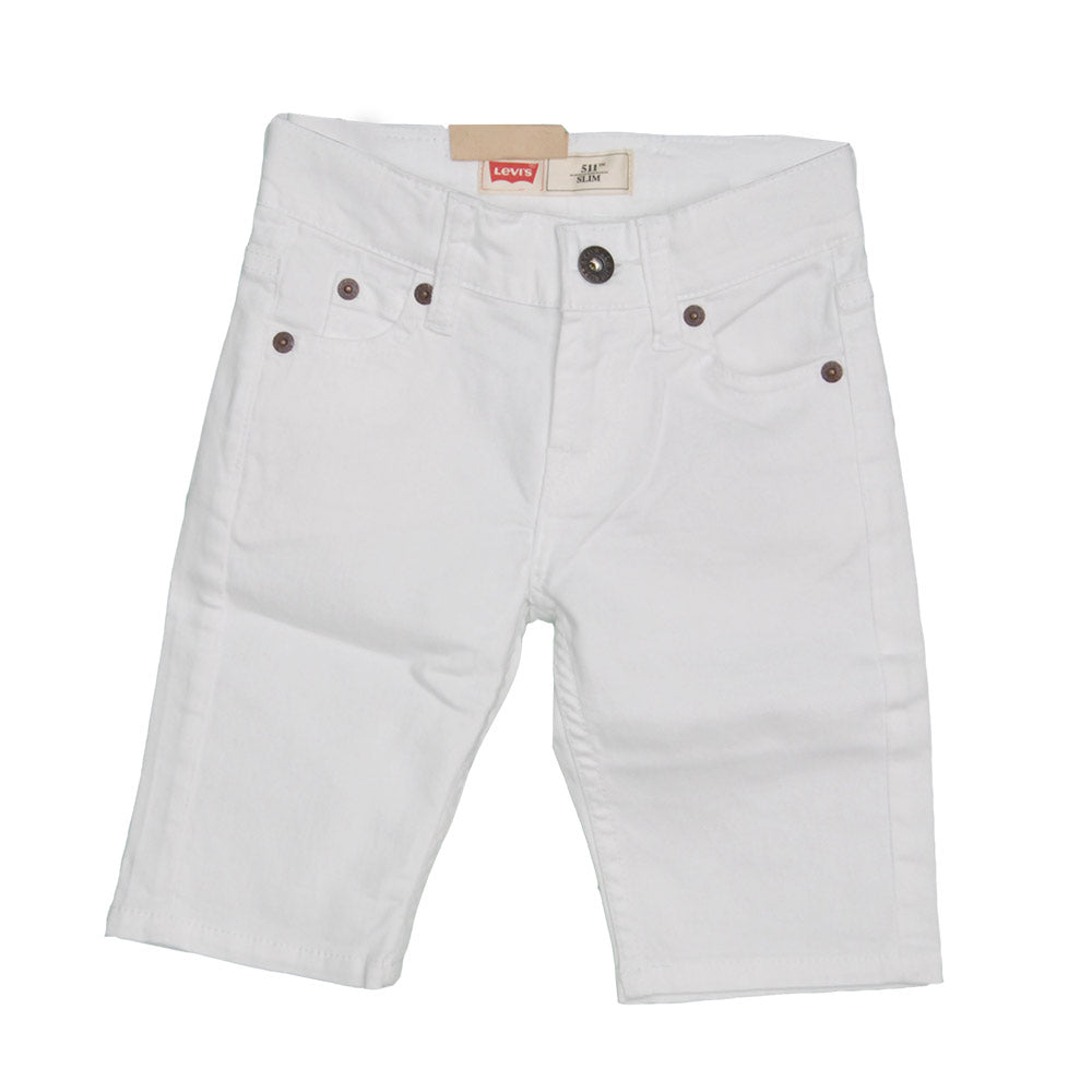 Bermuda de la ligne vêtements enfant Levis. Modèle cinq poches slim, uni. Disponible en d'autres ...