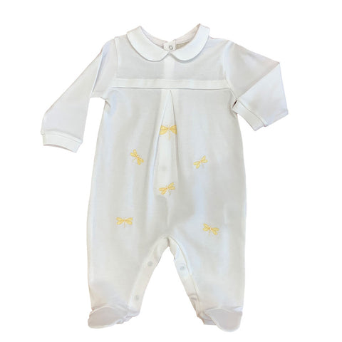 Tutina piquet nea - LALALU - Sesso: Bambina - Colore: Bianco - Stagione: Primavera-Estate