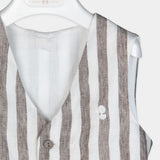 Gilet en lin enfant