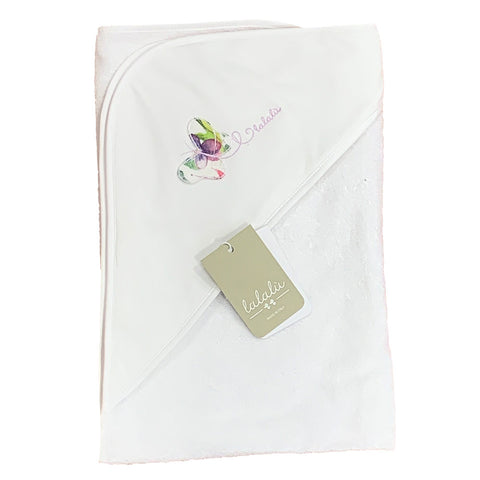 Peignoir triangle bébé fille