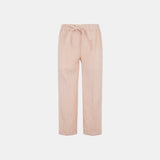 Pantalone in seersucker bimba - LALALU - Sesso: Bambina - Colore: Rosa - Stagione: Primavera-Estate