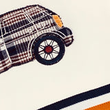 Copertina felpa neonato - LALALU - Sesso: Bimbo - Colore: Blu - Stagione: Autunno-Inverno