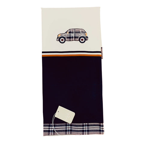 Copertina felpa neonato - LALALU - Sesso: Bimbo - Colore: Blu - Stagione: Autunno-Inverno