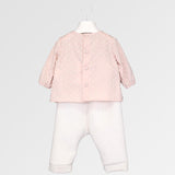 Completo neonata - LALALU - Sesso: Bambina - Colore: Rosa - Stagione: Autunno-Inverno