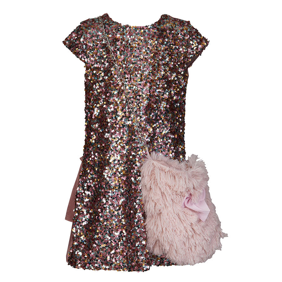 Robe de la Ligne Vêtements Fille M&amp;B Fashion sans manches et fermeture éclair au dos ; devant...
