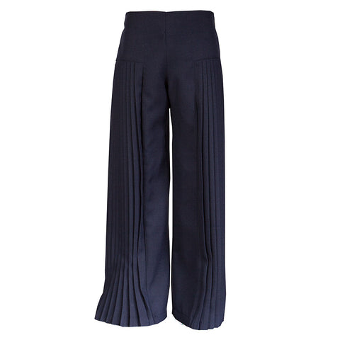 PANTALONI - M&amp;B FASHION - Sesso: Bambina - Colore: Blu - Stagione: Autunno-Inverno