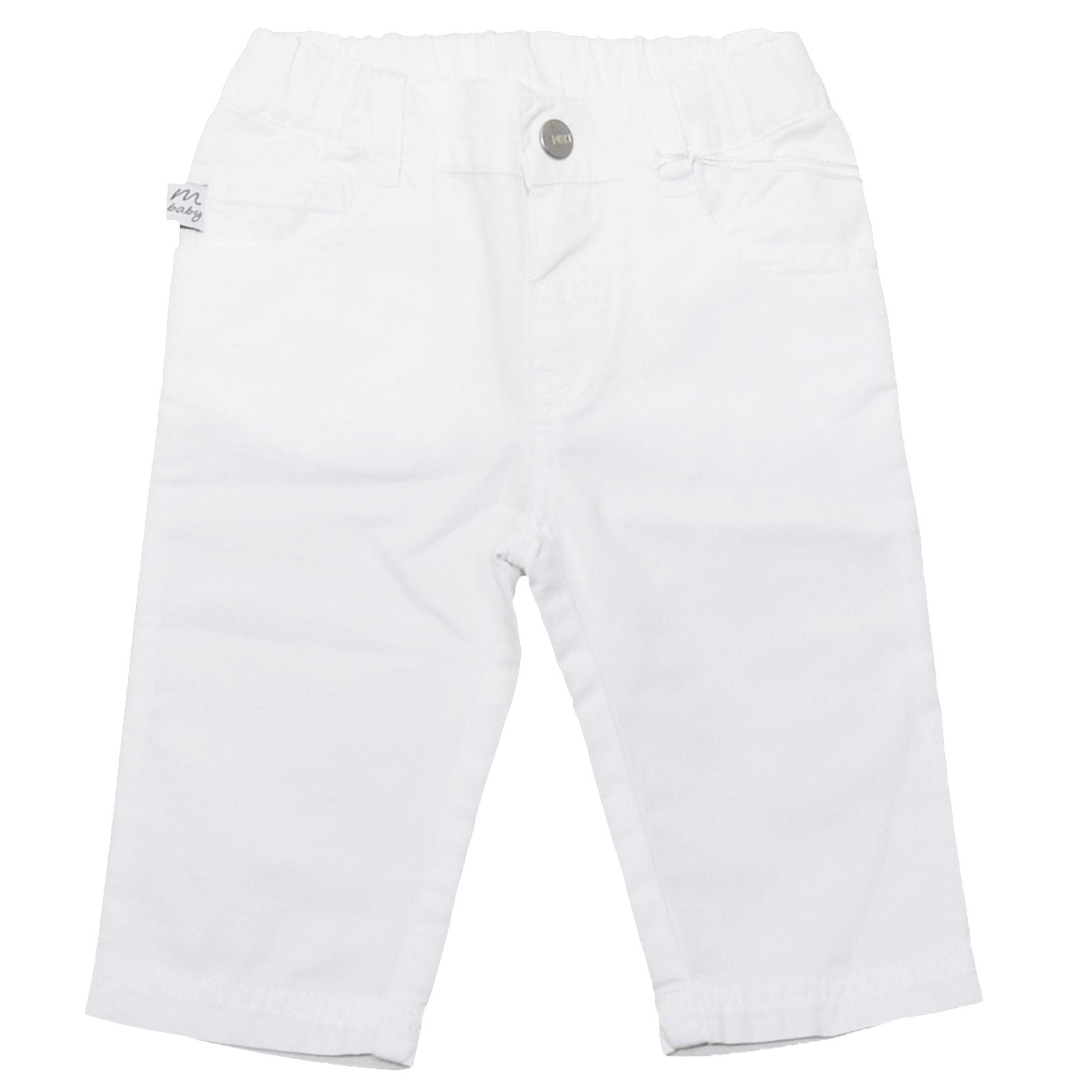 Pantalon 5 poches en twill de la ligne de vêtements pour enfants Mirtillo.
100% coton.