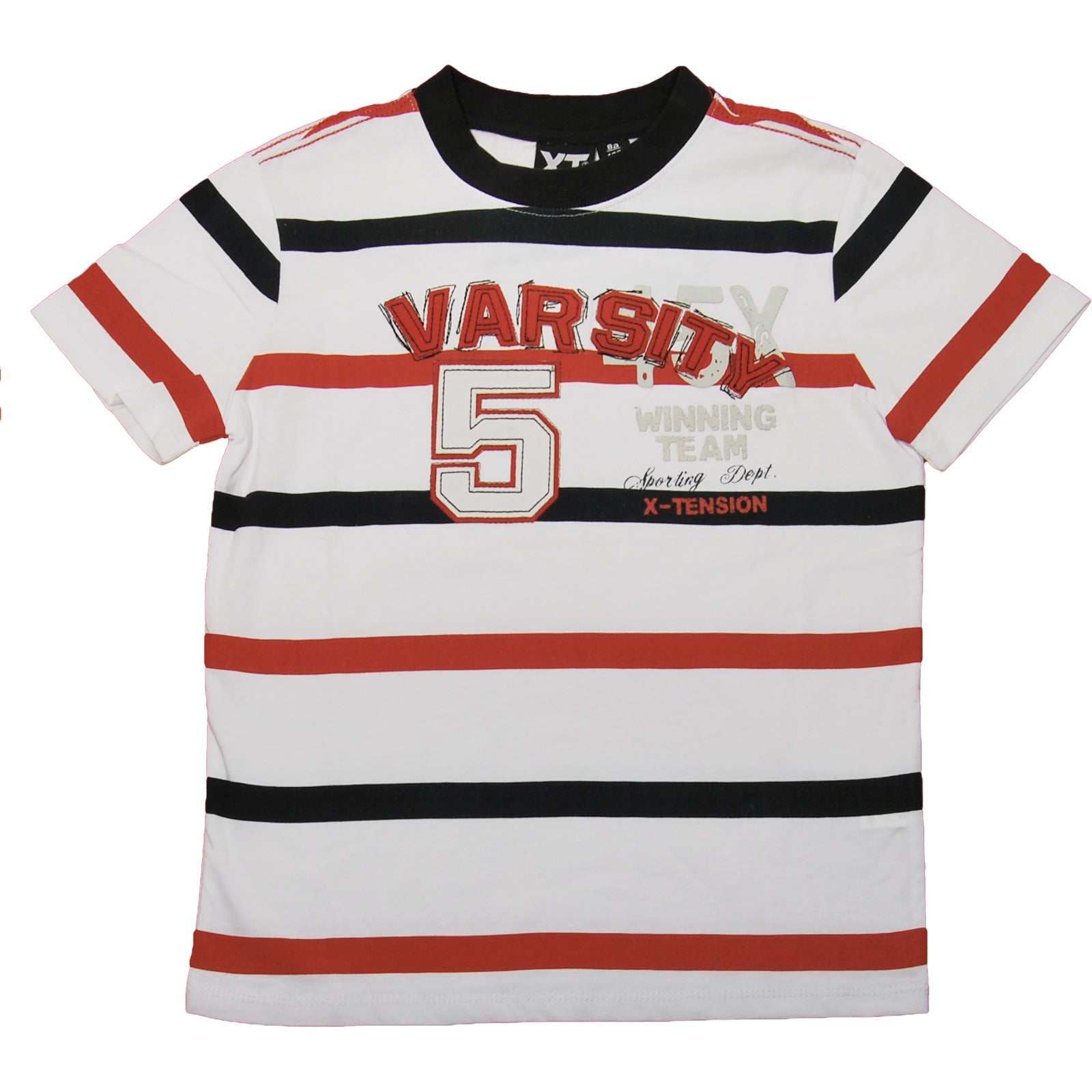 T-shirt à manches courtes de la ligne de vêtements pour enfants Mirtillo, col rond en jersey de c...