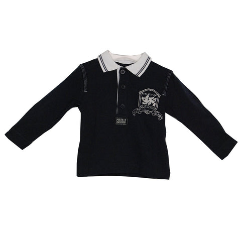 POLO M/L JERSEY EL. - MIRTILLO - Colore: Blu - Stagione: Primavera-Estate