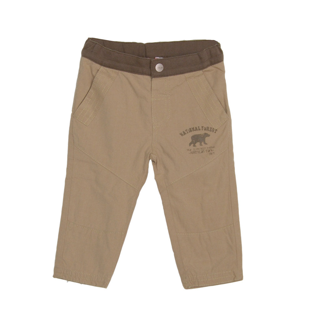 Pantalon de la ligne vêtements enfant Mirtillo. Uni avec poches sur les côtés et à l'arrière. Imp...