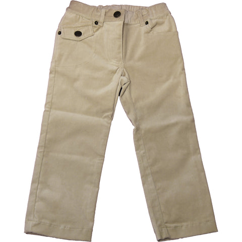 PANTALONE VELLUTO - MIRTILLO - Sesso: Bambina - Colore: Beige - Stagione: Autunno-Inverno