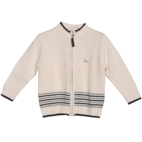 CARDIGAN - MIRTILLO - Colore: Bianco - Stagione: Autunno-Inverno