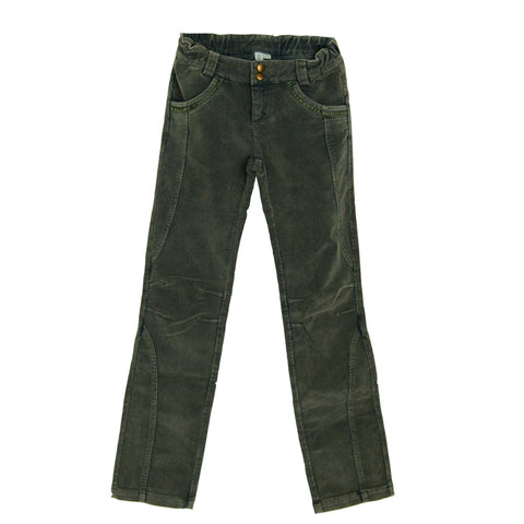 PANT.VEL. - MIRTILLO - Sesso: Bambina - Colore: Verde - Stagione: Autunno-Inverno
