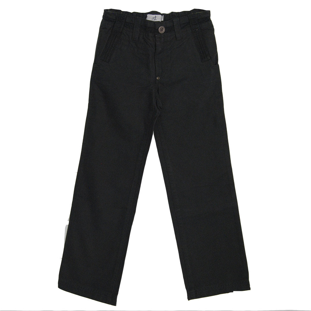 Pantalon en drap de la ligne de vêtements pour enfants Mirtillo. Uni avec poches sur les côtés et...