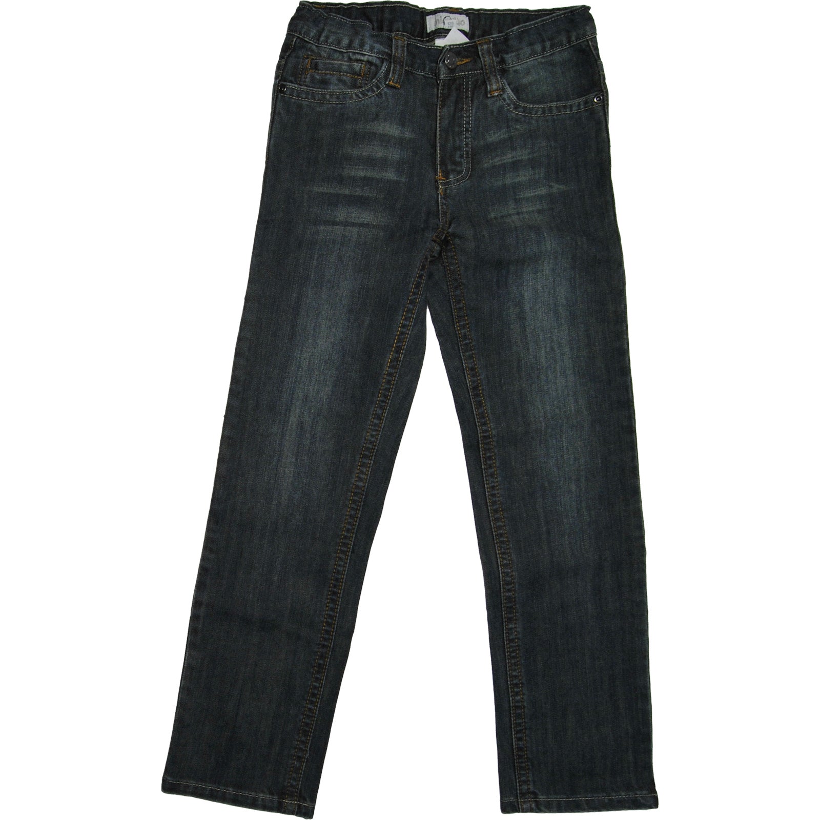 Pantalon en denim de la ligne de vêtements pour enfants Mirtillo, coupe régulière, 5 poches. Tail...