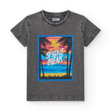 CAMISETA NAVEGAR SURF AND FUN - NATH KIDS - Colore: Grigio - Stagione: Primavera-Estate