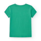 T-SHIRT FRESHLY BAR DE PRAIA - NATH KIDS - Colore: Verde - Stagione: Primavera-Estate