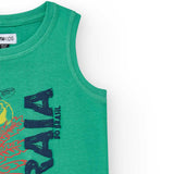 TANK TOP TUCAN BAR DE PRAIA - NATH KIDS - Colore: Verde - Stagione: Primavera-Estate