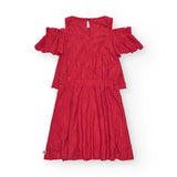 VIVIAN STRAWBERRY SORBET DRESS