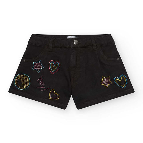 SHORT EN JEAN HEY LE JOURNAL D'ÉTÉ