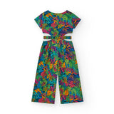 POPLIN JUMPSUIT JUNO TROPICAL VIBES