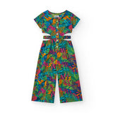 POPLIN JUMPSUIT JUNO TROPICAL VIBES