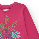 T-SHIRT EN JERSEY CHAMO VIBES TROPICALES