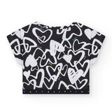 CAMISETA STEPHANY THE SUMMER DIARY - NATH KIDS - Sesso: Bambina - Colore: Nero - Stagione: Primavera-Estate