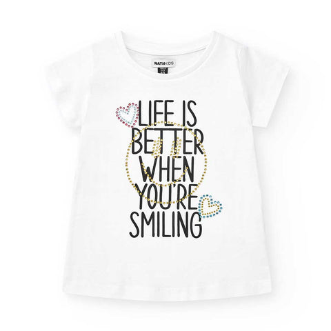 SMILING THE SUMMER DIARY T-SHIRT