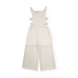 WOVEN JUMPSUIT CARAMBOLA FRUITMARKET - NATH KIDS - Sesso: Bambina - Colore: Beige - Stagione: Primavera-Estate
