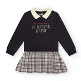 LONG-SLEEVED DRESS PAULA CENTRAL PARK - NATH KIDS - Sesso: Bambina - Colore: uni - Stagione: Autunno-Inverno