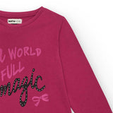 LONG SLEEVE T-SHIRT MAGIC MAGIC POETRY - NATH KIDS - Sesso: Bambina - Colore: uni - Stagione: Autunno-Inverno