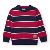 SWEATER FREDDIE RECORD STORE - NATH KIDS - Colore: Blu - Stagione: Autunno-Inverno
