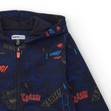 SWEAT À CAPUCHE ZIPPÉ DINOMITE JURASSIC TOWN