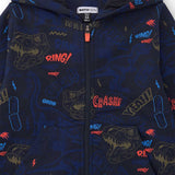 SWEAT À CAPUCHE ZIPPÉ DINOMITE JURASSIC TOWN