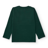 LONG SLEEVE T-SHIRT SONNY FAST DELIVERY - NATH KIDS - Colore: Verde - Stagione: Autunno-Inverno