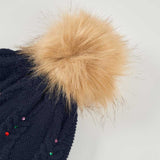 HAT &amp; NECKWARMER DULCINEA FUN DAY - NATH KIDS - Sesso: Bambina - Colore: Blu - Stagione: Autunno-Inverno