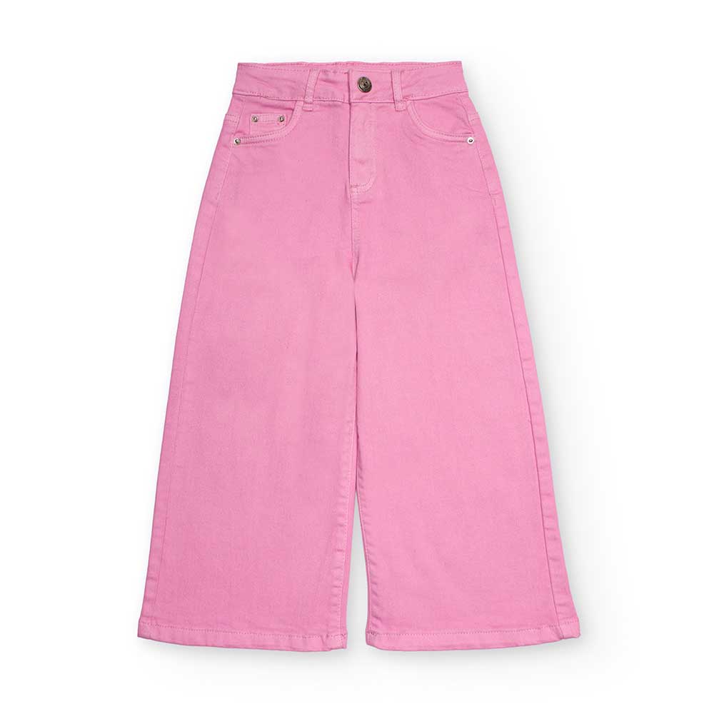 Pantalon large de la ligne Vêtements Fille Nath Kids, avec une coupe ample et une taille réglable...