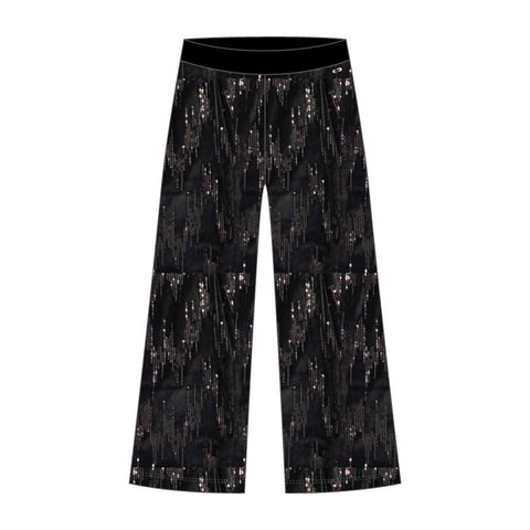 PANTALON PIED DE POULE CENDRILLON CYGNE NOIR