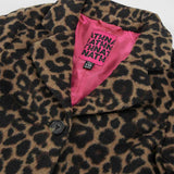 MANTEAU EN MÉLANGE DE FOURRURE