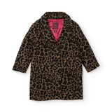 MANTEAU EN MÉLANGE DE FOURRURE
