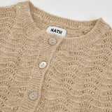 CARDIGAN LAVORATO BOTTONI