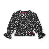 PULL À MANCHES LONGUES À MOTIFS FLORAUX