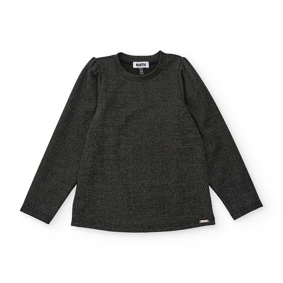 Ce pull à manches longues est idéal pour accompagner votre petite fille lors des journées plus fr...