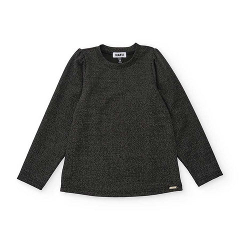 PULL À MANCHES LONGUES EN LUREX
